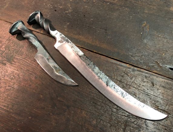 Long Railroad Spike Knife Workshop