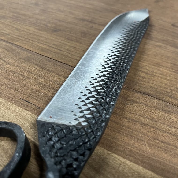 rasp blacksmith knife
