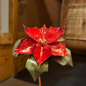 copper poinsettia